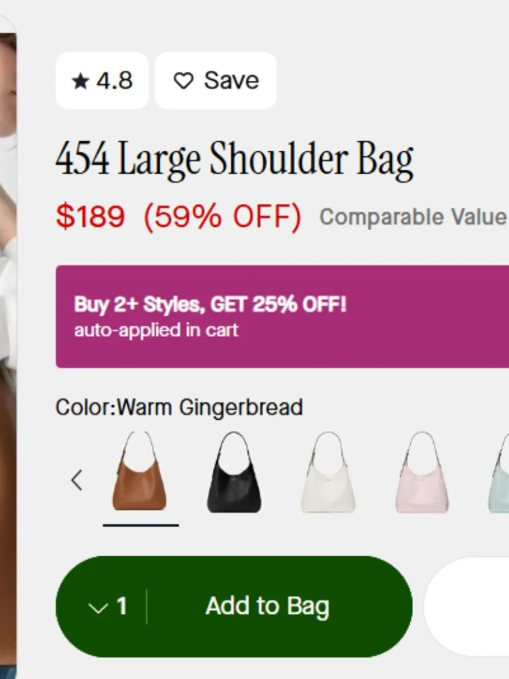 Kate Spade 454 Large Shoulder Bag